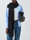 John Lewis Wool Blend Fringe Scarf