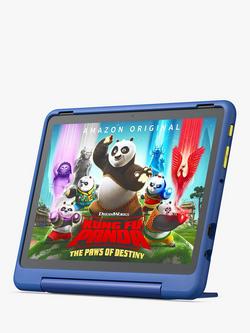 Amazon Fire HD 10 Kids Pro Edition Tablet (13th Generation, 2023) for ages 6-12 with Kid-Friendly Case & Parental Controls, Octa-core, Fire OS, Wi-Fi, 32GB, 10.1", Blue