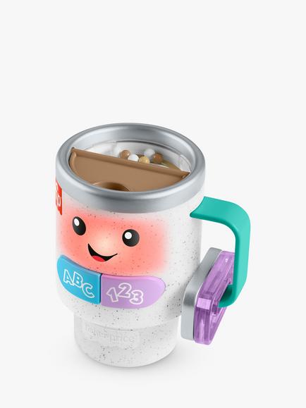 Fisher-Price Laugh & Learn Wake Up & Learn Coffee Mug, Multi