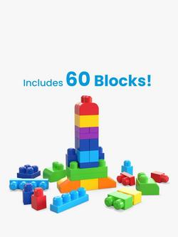 Mega Bloks 60 Piece Building Bag - view 2, Multi
