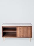 John Lewis Harvard Storage Bench, Walnut