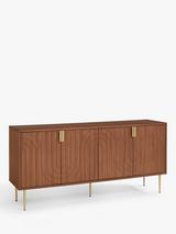 John Lewis Harvard 4 Door Sideboard Media Unit Walnut
