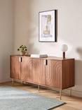 John Lewis Harvard 4 Door Sideboard/Media Unit, Walnut