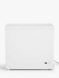 John Lewis JLCH200/2 Freestanding Chest Freezer, White