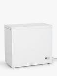 John Lewis JLCH200/2 Freestanding Chest Freezer, White