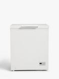 John Lewis JLCH145/2 Chest Freezer, White