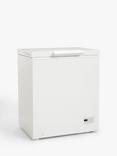 John Lewis JLCH145/2 Chest Freezer, White