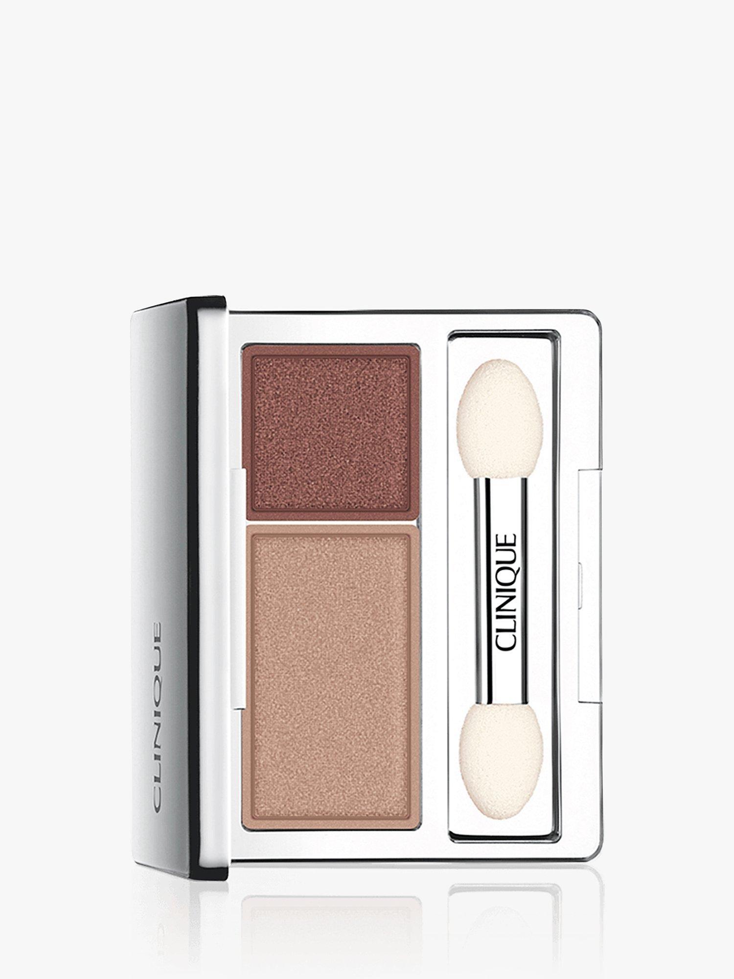 Product image 1 of 2, which shows Clinique All About Shadow Duos, Ivory Bisque/ Bronze Satin