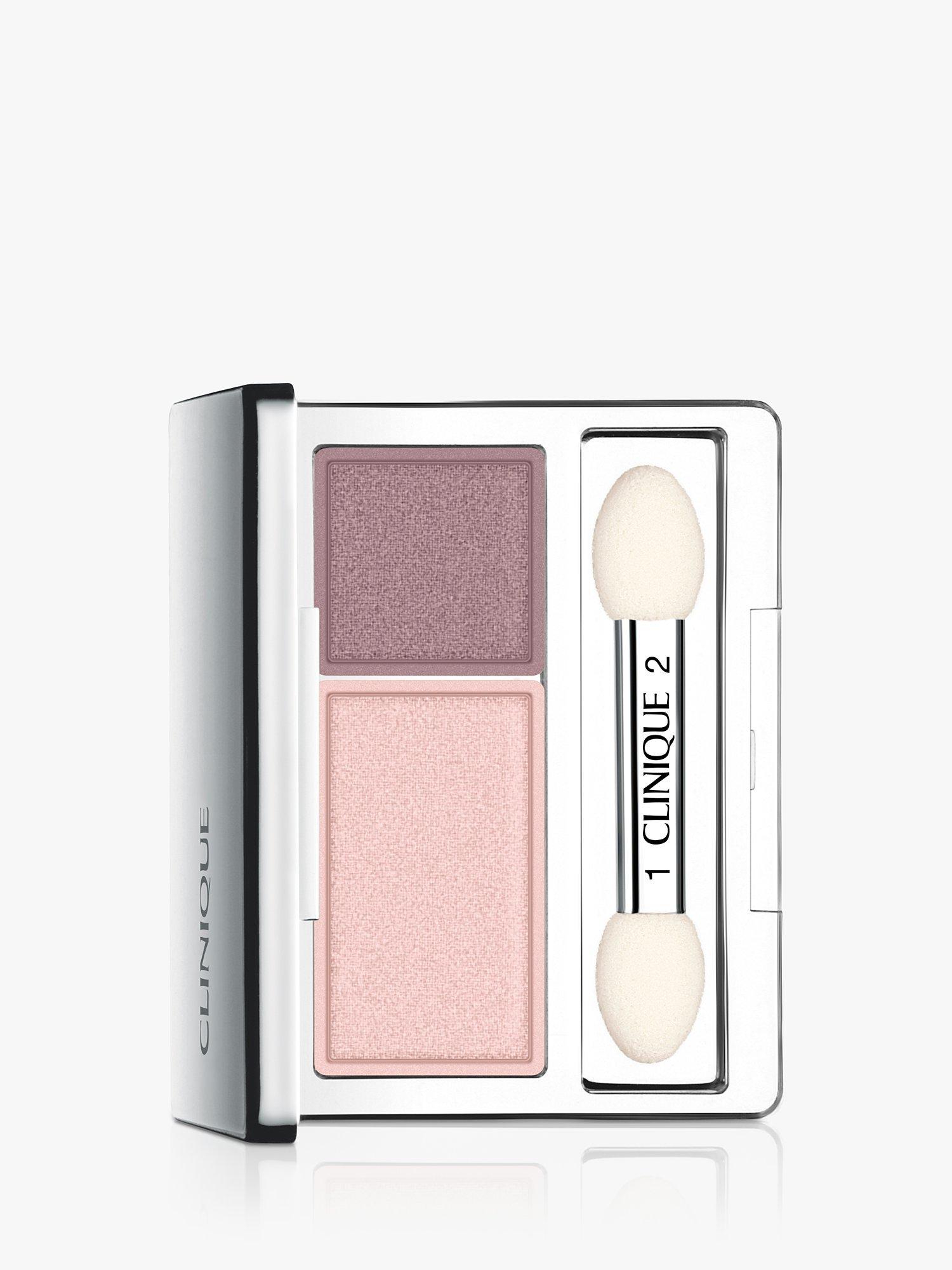 Product image 1 of 2, which shows Clinique All About Shadow Duos, Twilight Mauve/ Brandied Plum