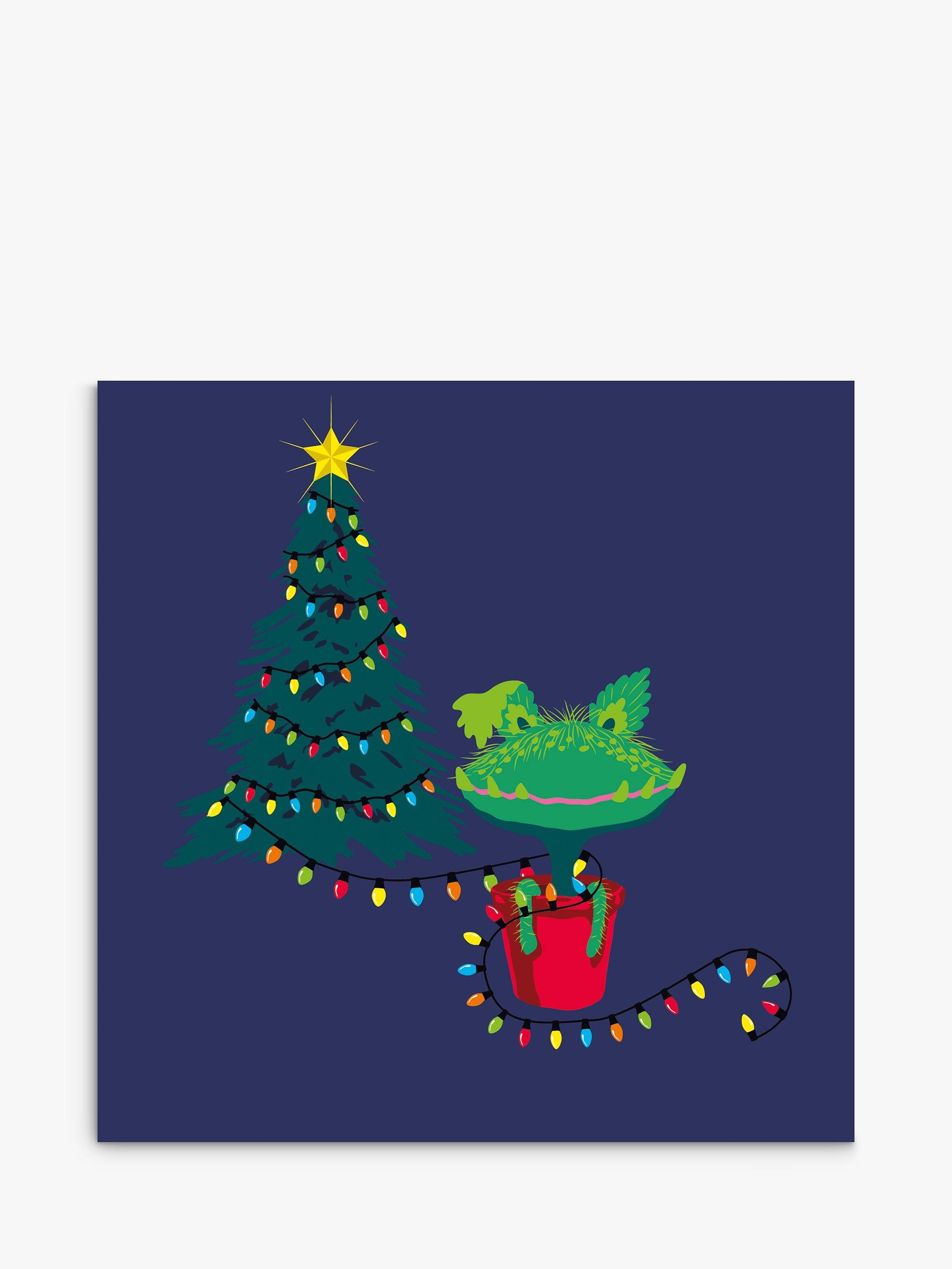 John Lewis Christmas Advert 2023 Snapper Character Christmas Card with Wildflower Seeds