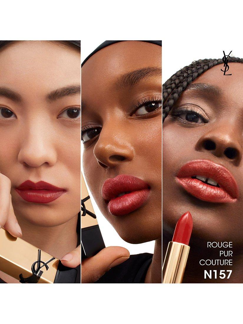 Product image 4 of 8, which shows Yves Saint Laurent Rouge Pur Couture Lipstick, N157 Nu Inattendu