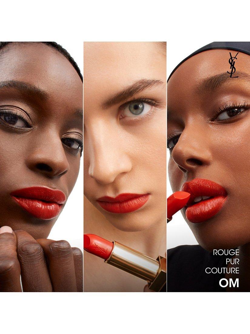 Product image 4 of 8, which shows Yves Saint Laurent Rouge Pur Couture Lipstick, OM Orange Muse