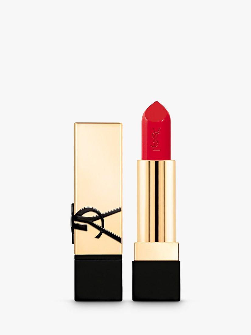 Product image 1 of 8, which shows Yves Saint Laurent Rouge Pur Couture Lipstick, R5 Subversive Ruby