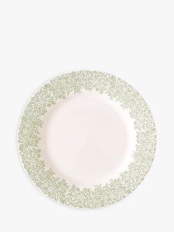 Morris & Co. Standen Earthenware Dinner Plate, Set of 4, 28cm, Multi - view 2, Multi