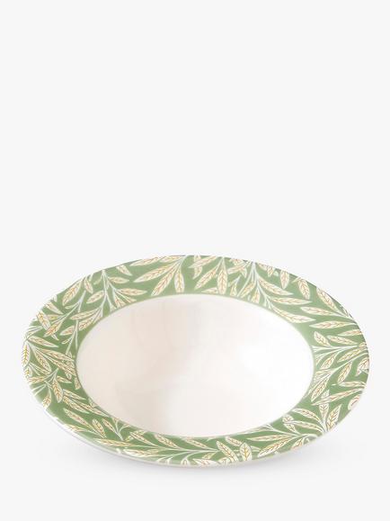Morris & Co. Earthenware Cereal Bowl, Set of 4, 19cm, Multi - view 2, Multi