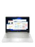 HP 15s-fq5021na Laptop, Intel Core i5 Processor, 8GB RAM, 256GB SSD, 15.6” Full HD, Silver