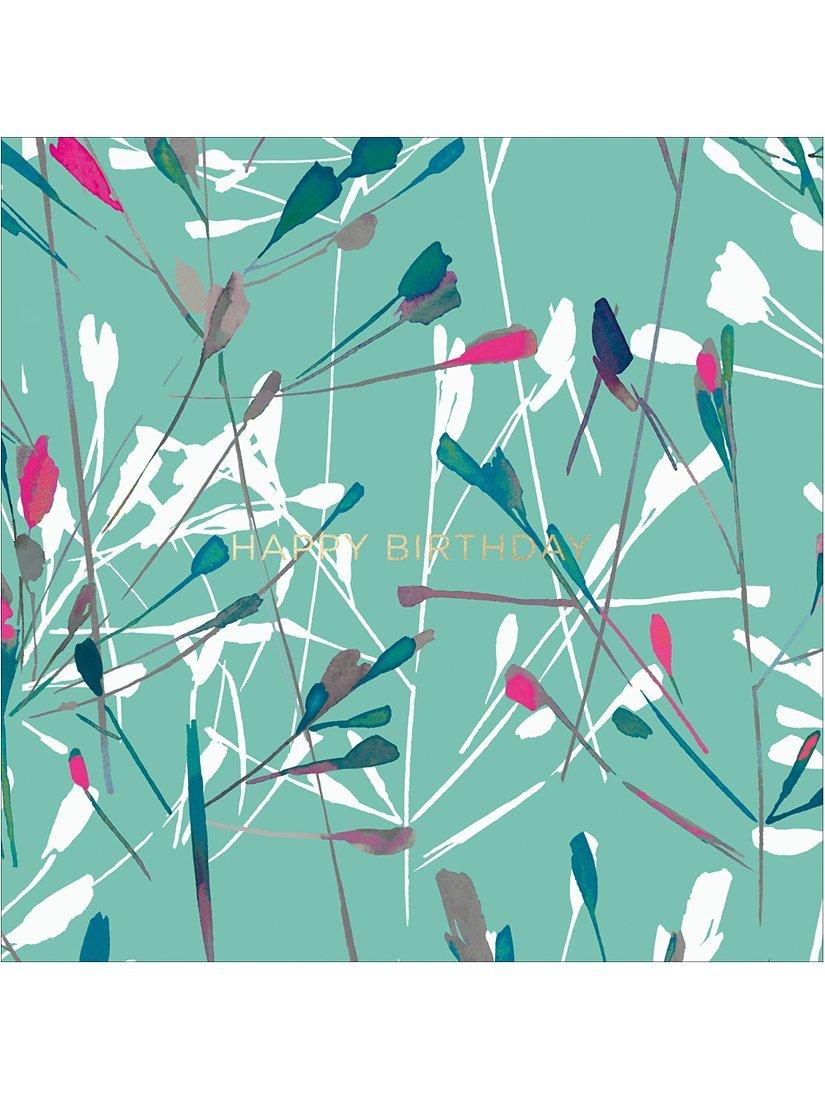 John Lewis Contemporary Abstract Birthday Card