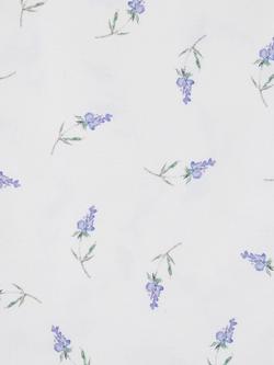 Sophie Conran for Portmeirion Lavandula Cotton Tablecloth, 180 x 140cm, White - view 2, White
