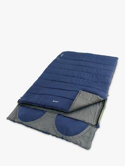 Outwell Contour Lux Double Sleeping Bag, Deep Blue, Deep Blue