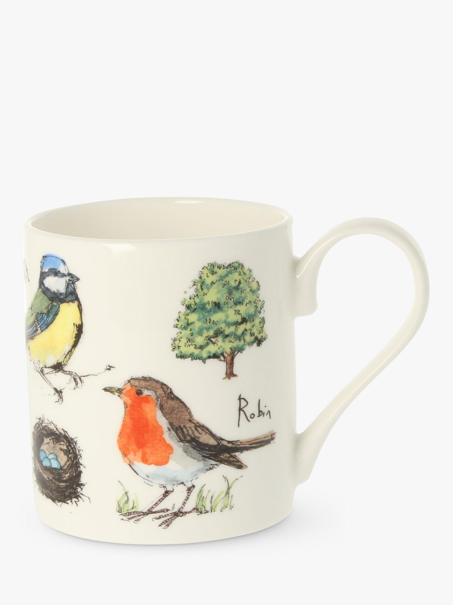 Madeleine Floyd Garden Birds Bone China Mug, 300ml, Multi