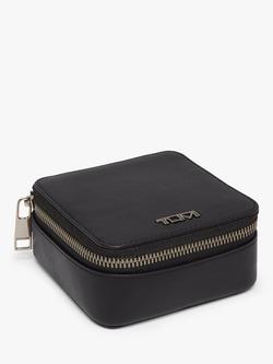 TUMI Belden Leather Jewellery Travel Case, Black