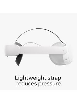 Meta Quest Elite Strap with Battery for Meta Quest 3/3S - view 2, White
