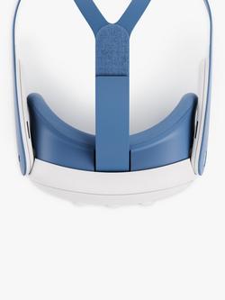 Meta Quest 3 Facial Interface & Head Strap - view 2, Elemental Blue