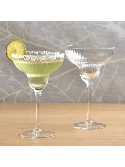 Anton Studio Designs Empire Margarita Cocktail Glass, Set of 2, 400ml, Clear - view 2, Clear