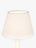 John Lewis Sophia Pure Linen Candle Lampshade, Lily