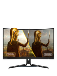 Lenovo Legion R27fc-30 Full HD HDR Curved Gaming Monitor, 27”, Raven Black