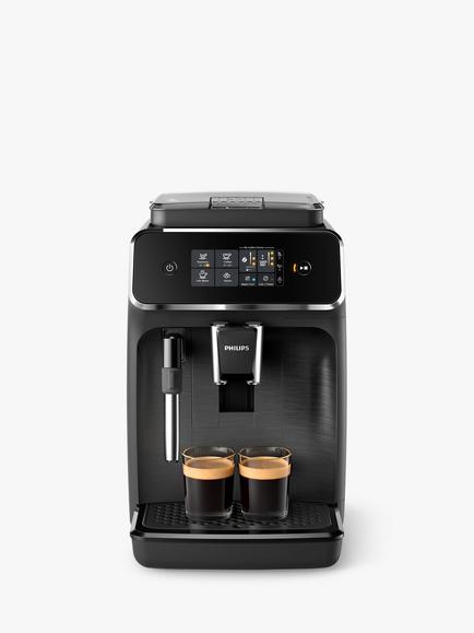 Philips Series 2200 EP2220/10 Bean to Cup Coffee Machine, Black, Black