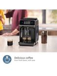 Philips Series 2200 EP2220/10 Bean to Cup Coffee Machine, Black