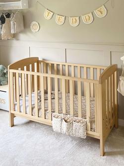 Boori Alice Cotbed, Almond - view 2, Almond