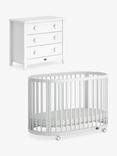 Boori Oasis Oval Cot with 3 Drawer Chest Nursery Set