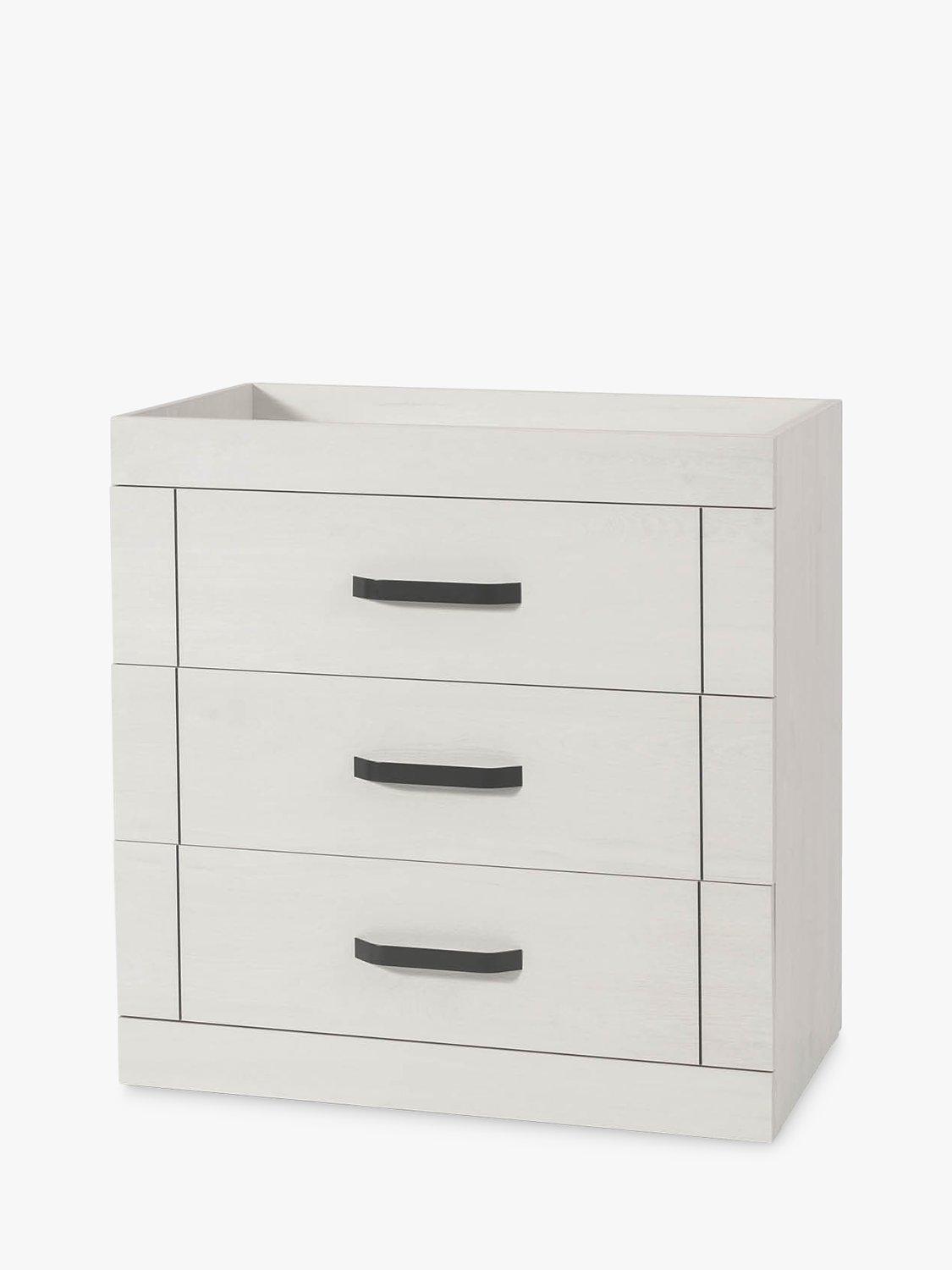 Silver Cross Alnmouth 3 Drawer Dresser, Washed Oak