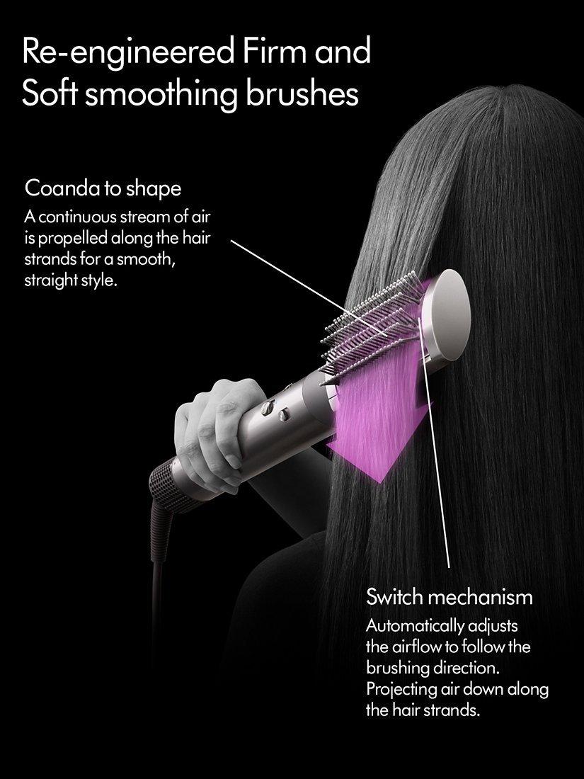 Dyson hair dryer curling iron best sale