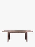 Laura Ashley Garrat 6-8 Seater Extending Wood Dining Table, Dark Brown