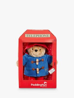 Paddington Bear Phone Box Paddington Soft Toy, Multi