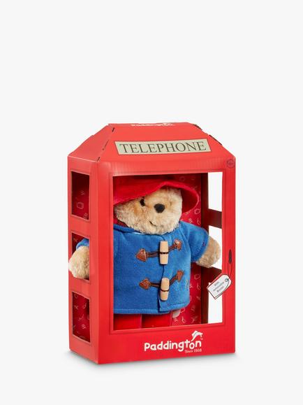 Paddington Bear Phone Box Paddington Soft Toy - view 2, Multi