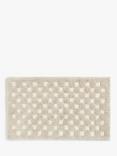 John Lewis Textured Checkerboard Bath Mat