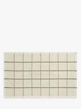 John Lewis Open Check Bath Mat