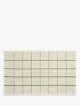 John Lewis Open Check Bath Mat