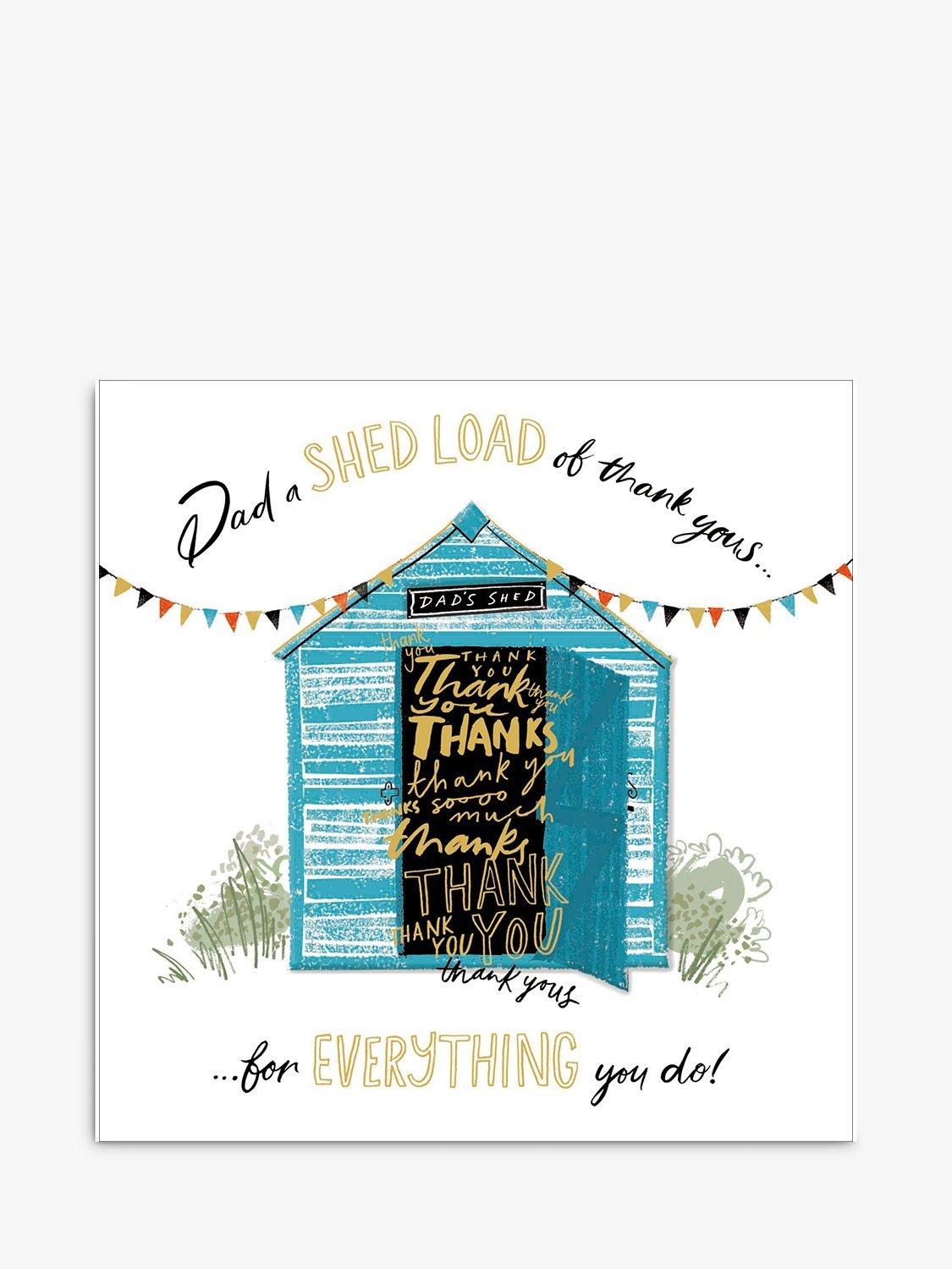 Woodmansterne Garden Shed Father's Day Card