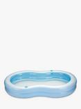 Funsicle Lagoon 8.5ft Paddling Pool, Heavenly Blue