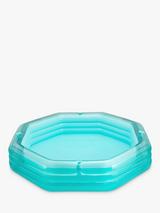 Funsicle OctaClear 9ft Paddling Pool, Lagoon Blue