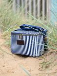 Navigate Three Rivers Striped Picnic Cooler Bag, 4L, Navy