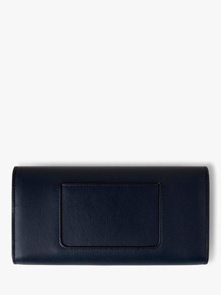 Mulberry Darley Micro Classic Grain Leather Wallet - view 2, Night Sky