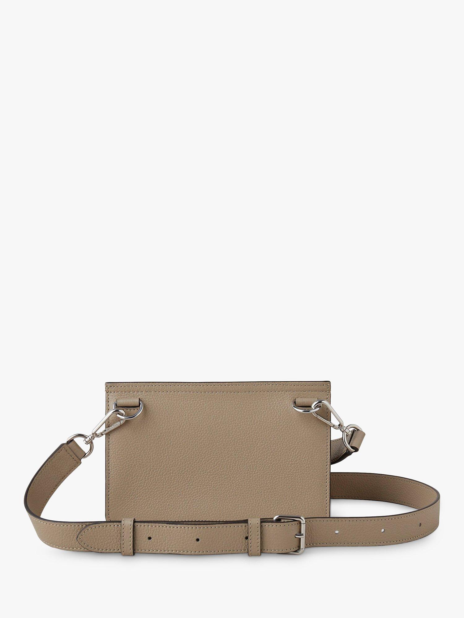 Product image 2 of 6, which shows Mulberry East West Antony Small Classic Grain Leather Cross body Bag, Dune
