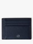 Mulberry Small Classic Grain Leather Card Holder, Night Sky