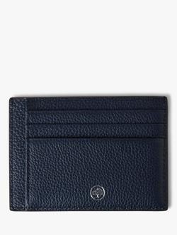 Mulberry Small Classic Grain Leather Card Holder - view 2, Night Sky